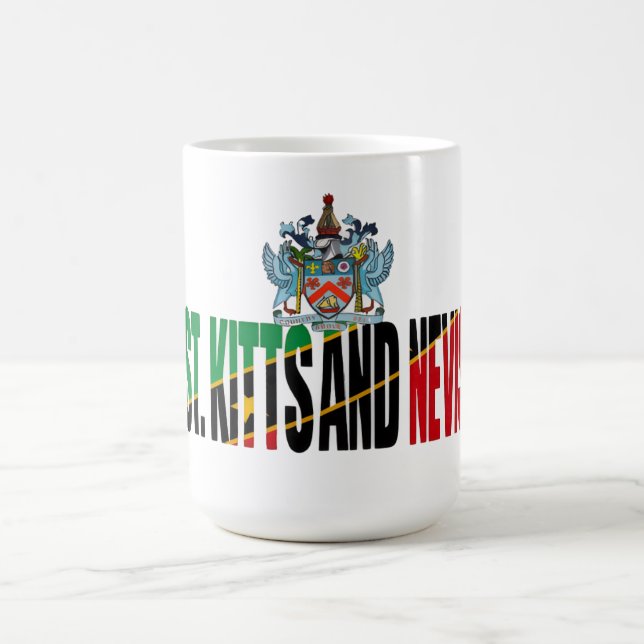 St. Kitts Klar Påse | Karibien | Färdig för arenan Kaffemugg (Center)