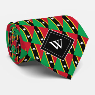 ST KITTS & NEVIS Christian Scripture Monogram Flag Slips
