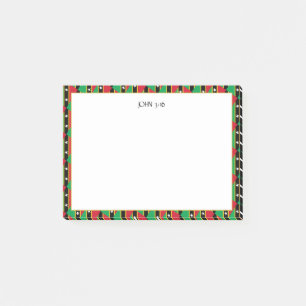 ST KITTS NEVIS Christian Scripture Post-it Block