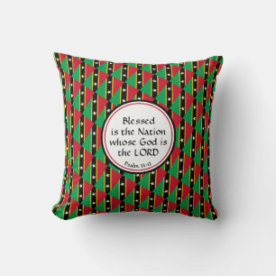 ST KITTS & NEVIS FLAGGA   Blad nation   Patriotic Kudde