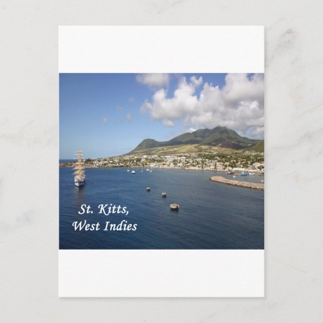 St. Kitts Vykort (Framsida)