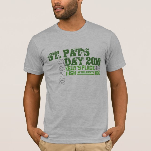 St klappar partyet Time Tee (Framsida)