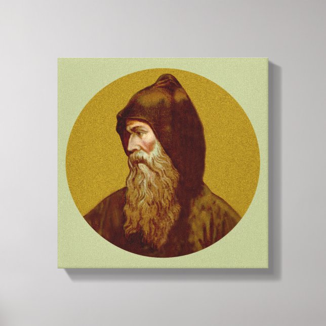 St. Kyrillos Munk (M 002) Canvastryck (Framsida)