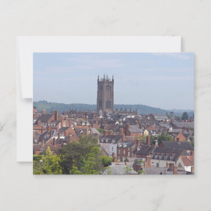 St Laurence's Church Ludlow Vykort