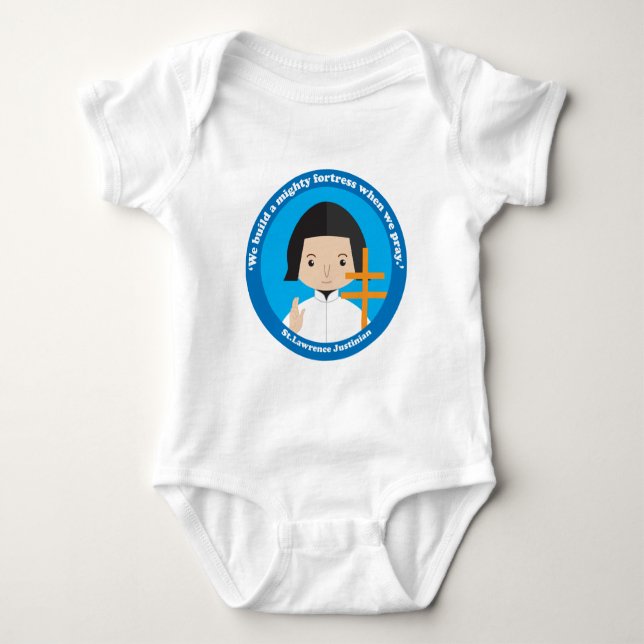 St. Lawrence Justinian T Shirt (Framsida)