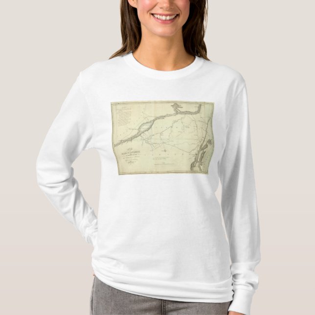 St. Lawrence och närgränsande land Tee Shirt (Framsida)