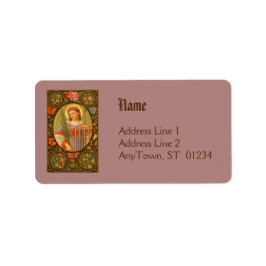 St. Lawrence of Rom (PM 04) NB Adress Label 1b Adressetikett