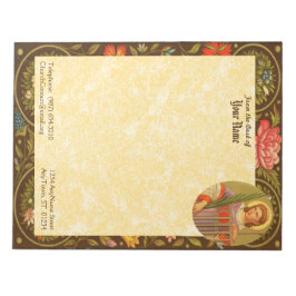 St. Lawrence of Roma (PM 04) 11"x8.5" Anteckningsblock