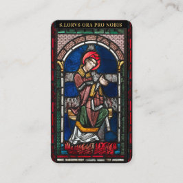St. Lawrence-Religiösan Catholic Martyr Prayer Placeringskort
