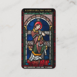 St. Lawrence-Religiösan Catholic Martyr Prayer Placeringskort