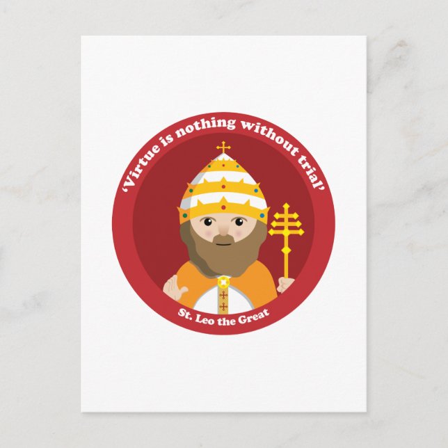 St. Leo Underbaren Vykort (Framsida)