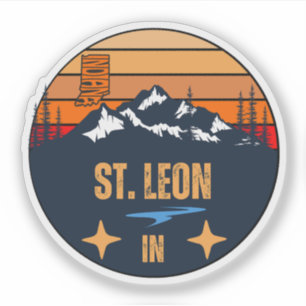 St. Leon, Indiana Klistermärken