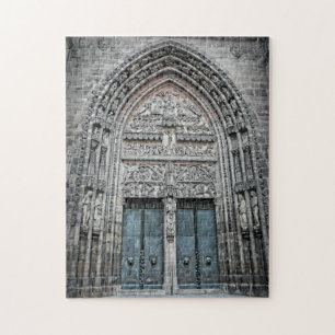 St. Lorenz Churh - Nürmberg, Tyskland - Puzzle Pussel