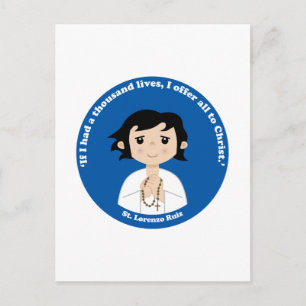 St. Lorenzo Ruiz Vykort