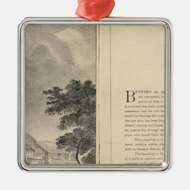 St Louis 1832 Julgransprydnad Metall (Framsidan)