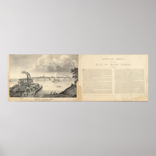 St. Louis, 1832 Poster (Framsidan)