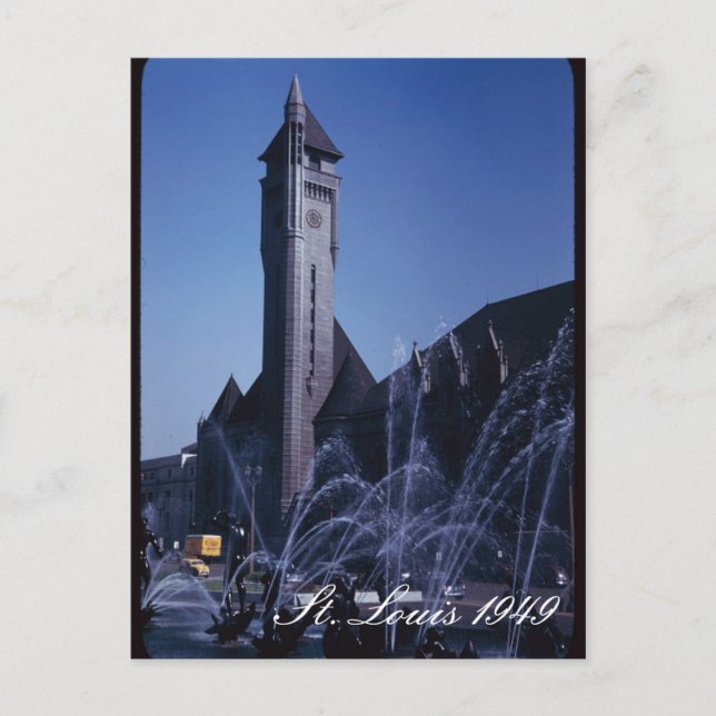 St. Louis 1949-vykort Vykort (Framsida)