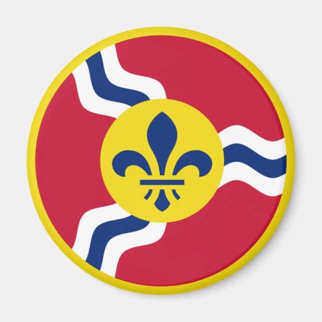 St. Louis Aero Force Roundel Magnet (Framsidan)