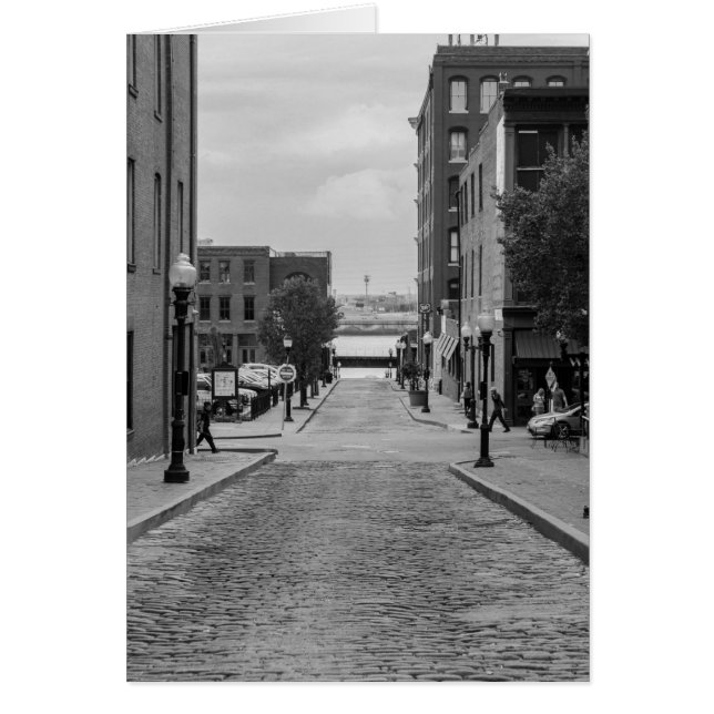 St Louis Alley Grayscale OBS Kort (Framsidan)
