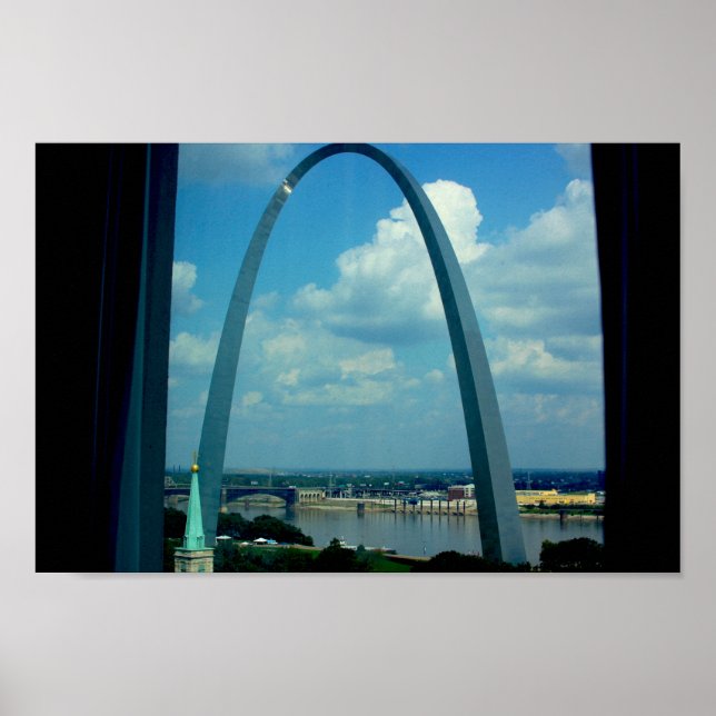 St. Louis Arch-affisch Poster (Framsidan)