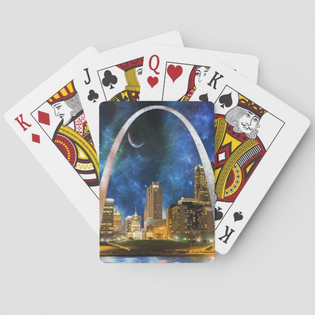St Louis Arch Casinokort (Baksidan)