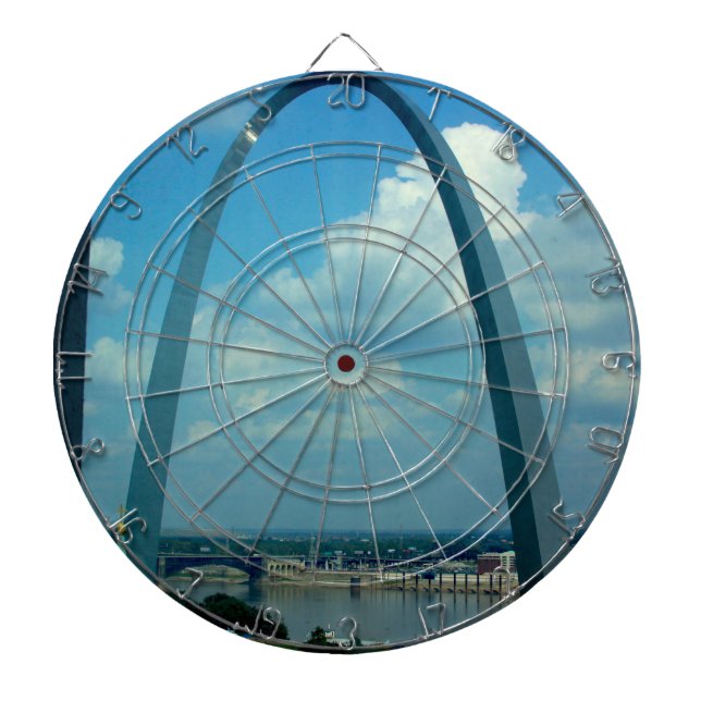 St. Louis Arch Dartboard Darttavla (Framsidan)