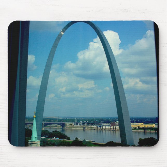 St. louis Arch Mousepad Musmatta (Framsidan)