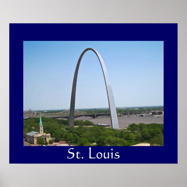 St. Louis Arch Poster (Framsidan)