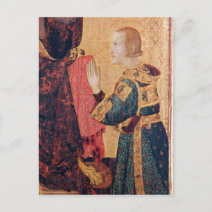St. Louis av Toulouse som kramar sin bror Vykort