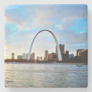 St Louis båge, Cityscape, St Louis underlägg Sten