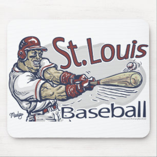 St Louis baseball Mousepad Musmatta