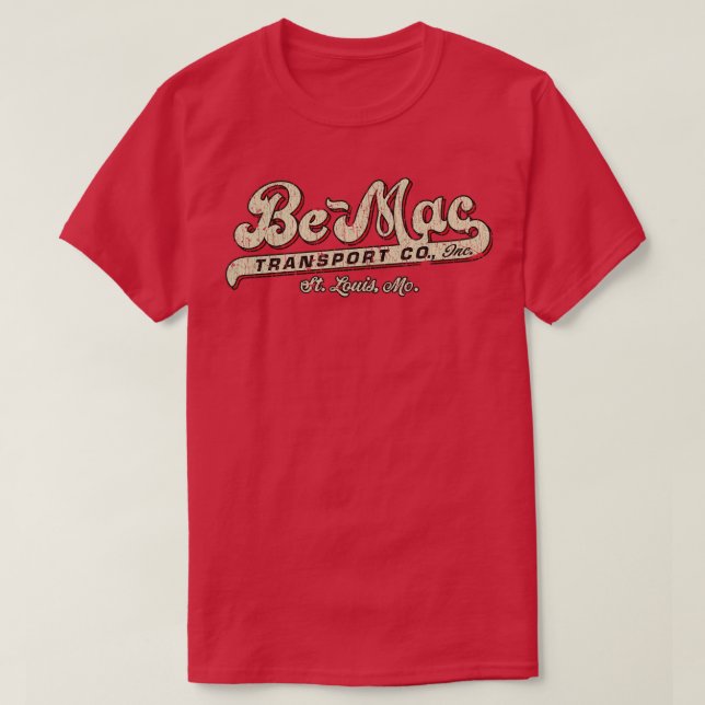 St Louis BeMac Transport Company T Shirt (Design framsida)
