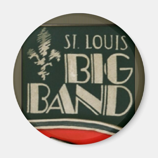 St. Louis Big Band Magnet (Framsidan)