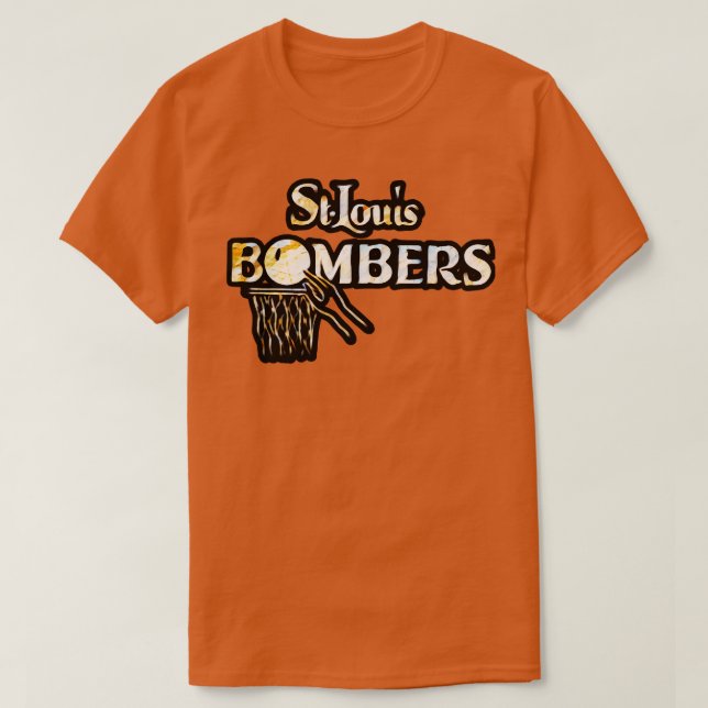 St Louis Bombers Basketball T Shirt (Design framsida)