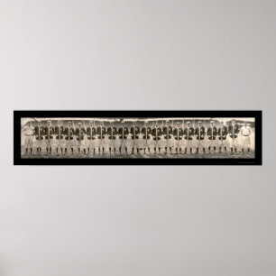 St Louis bruna lagfoto 1909 Poster