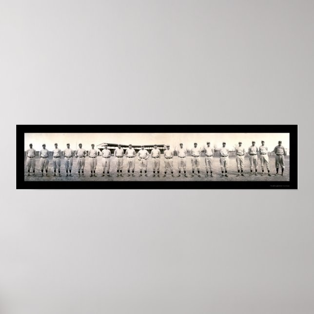 St Louis Cardinals Photo 1909 Poster (Framsidan)