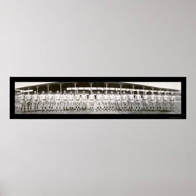 St. Louis Cardinals Photo 1910 Poster (Framsidan)