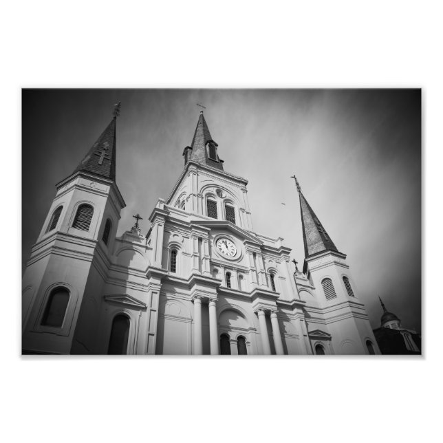 St Louis Cathedral Fototryck (Framsidan)