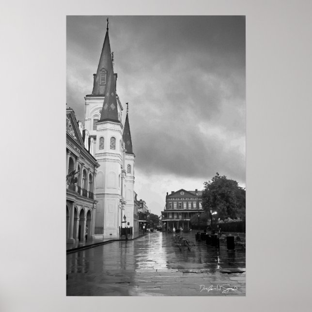 St. Louis Cathedral Jackson Square New Orleans Poster (Framsidan)