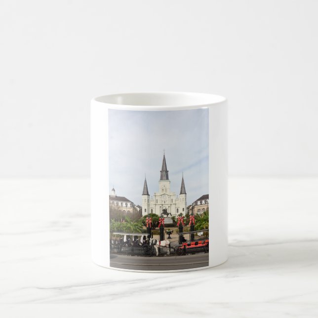 St. Louis Cathedral, Louisburg Sguare, New Orleans Kaffemugg (Center)