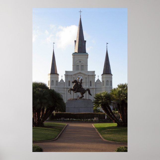 St. Louis Cathedral, New Orleans Poster (Framsidan)