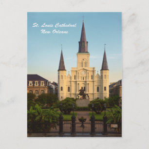 St. Louis Cathedral New Orleans Vykort