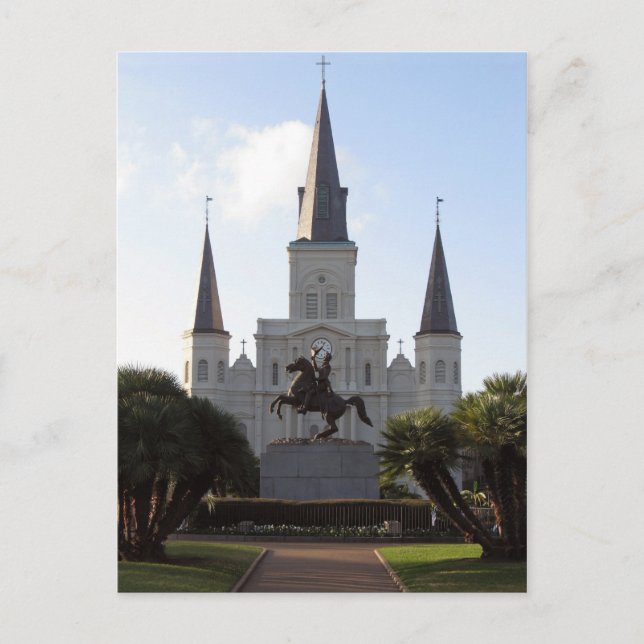 St. Louis Cathedral, New Orleans - vykort (Framsida)