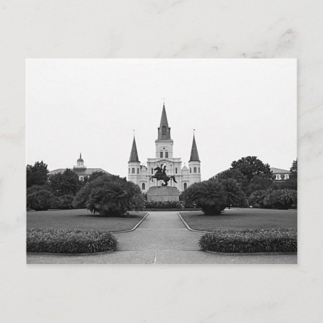 St. Louis Cathedral Postcard Vykort (Framsida)