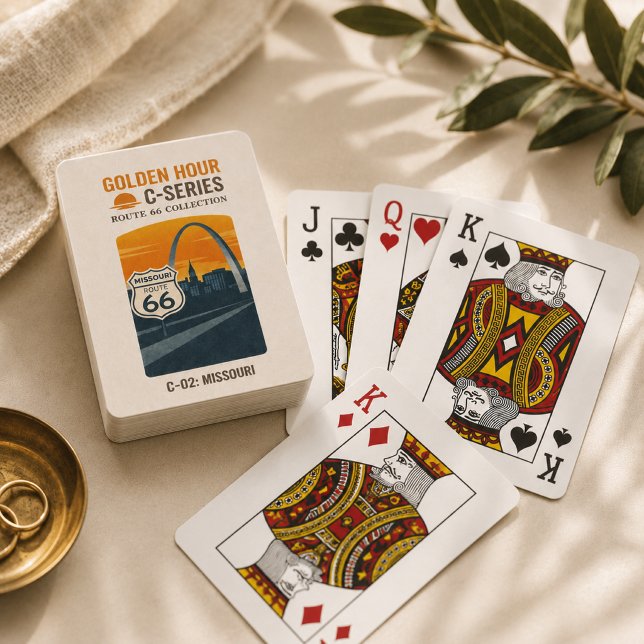 St. Louis Centennial Gateway Sunset Deck Casinokort (Skapare uppladdad)