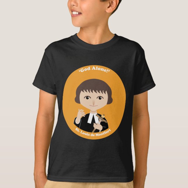 St. Louis de Montfort T-shirt (Framsida)