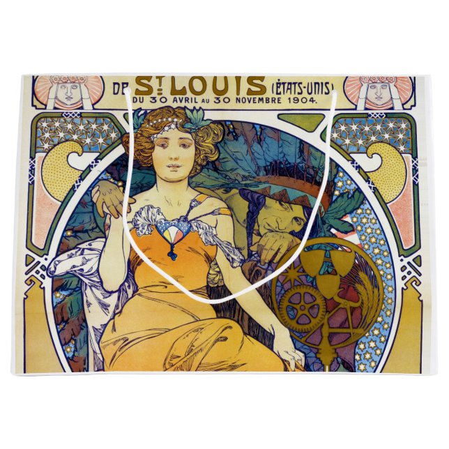 St. Louis Exhibition, Mucha (Framsidan)