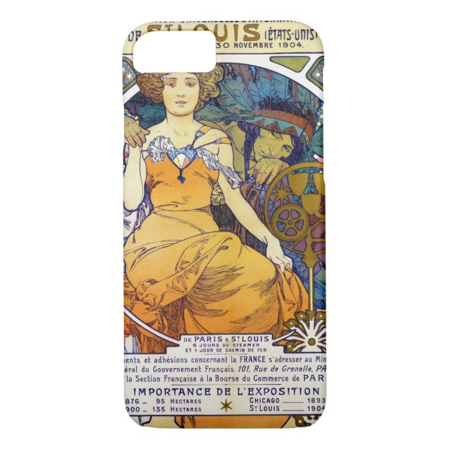 St. Louis Exhibition, Mucha Case-Mate iPhone Skal (Baksida)