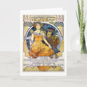 St. Louis Exhibition, Mucha Kort