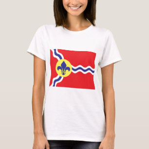 St. Louis flagga T Shirt
